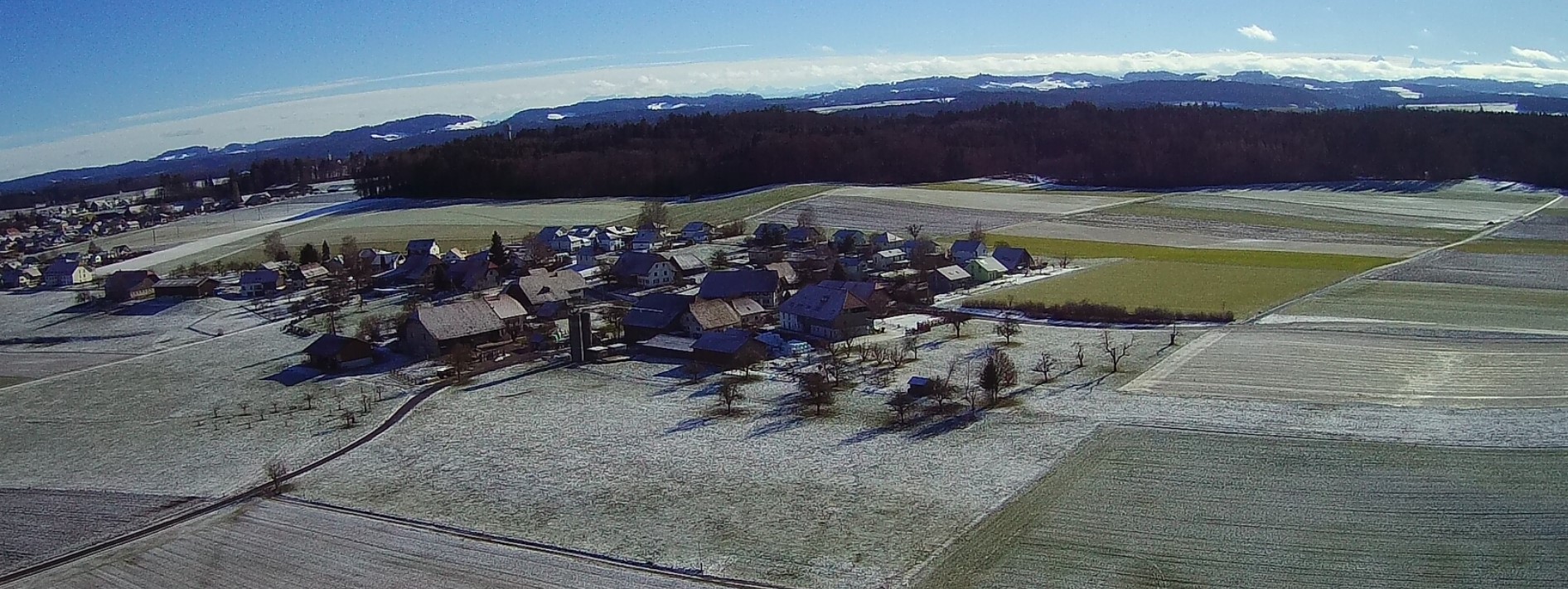 Hüniken Winter von Nord-West